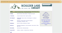 Desktop Screenshot of library.bldrdoc.gov